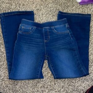 Jumping Beans Kids Stretchy Bell Bottom Blue Jeans